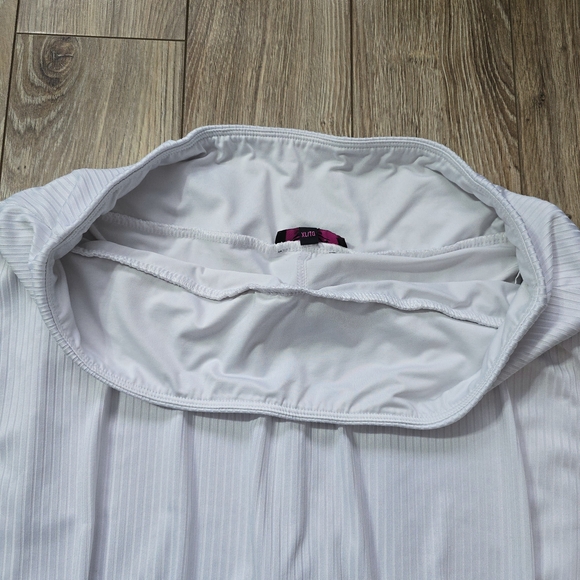 ACX Active White Ribbed Skort - Picture 8 of 10